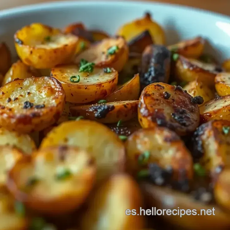 Patatas Panaderas Al Horno Crujientes presentation