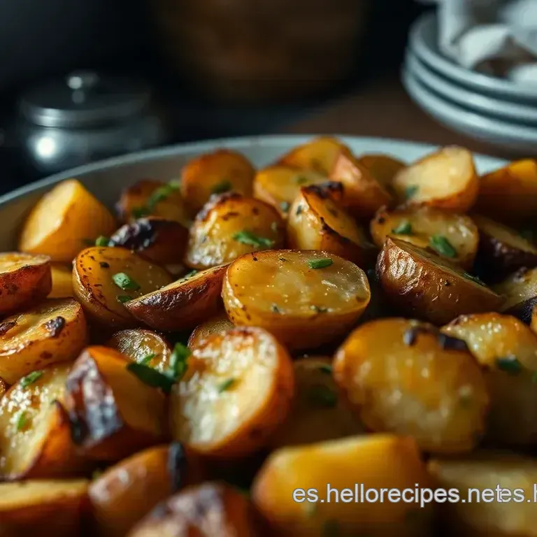 Patatas Panaderas al Horno Crujientes