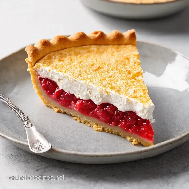 Pie de Frambuesa Espectacular con Merengue Suizo