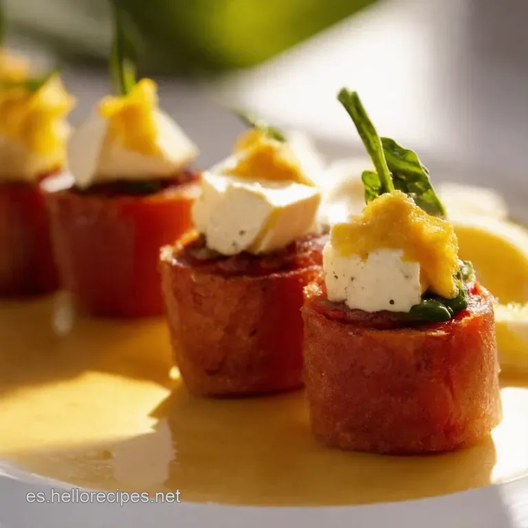 Pintxos Manchegos Express Mel&oacute;n con Jam&oacute;n y Queso