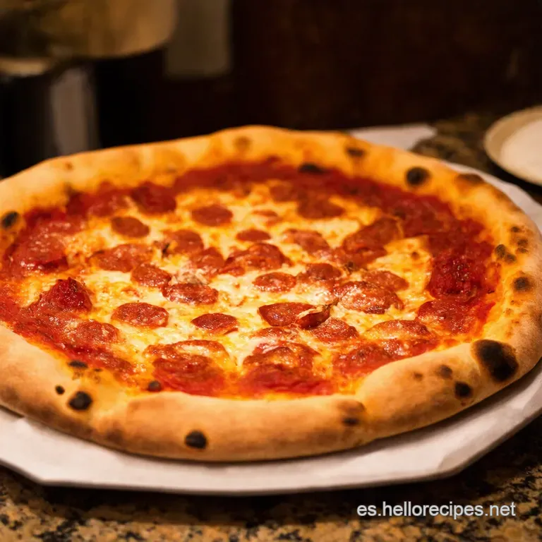 Pizza Napolitana presentation