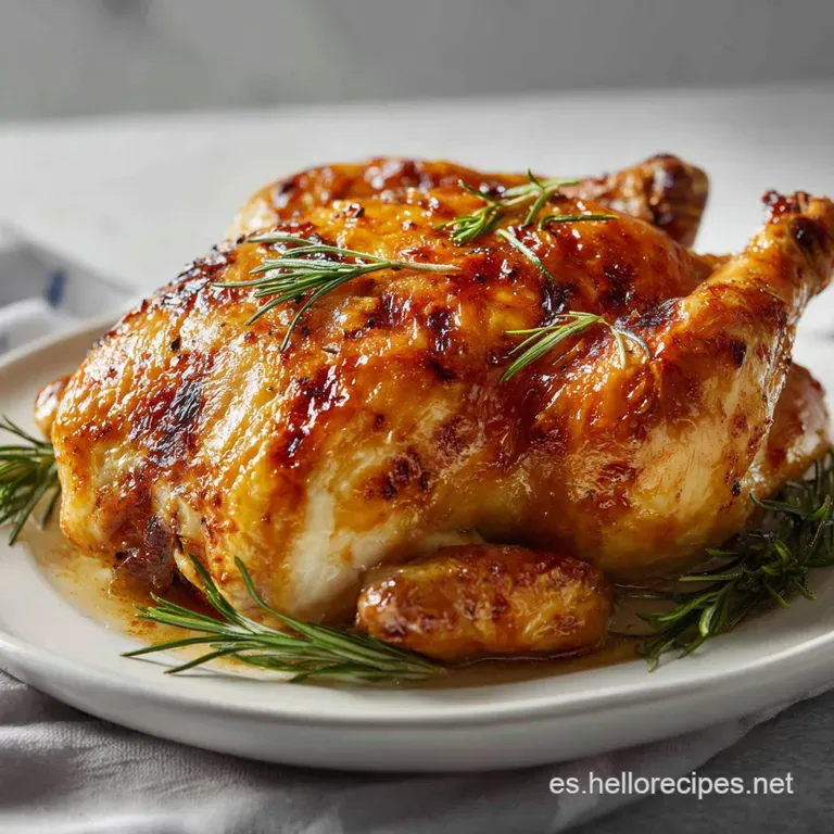 Plato de Comida Casera con Pollo Asado Crujiente