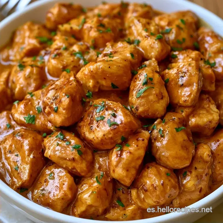 Pollo Al Curry Estilo Indio Cremoso