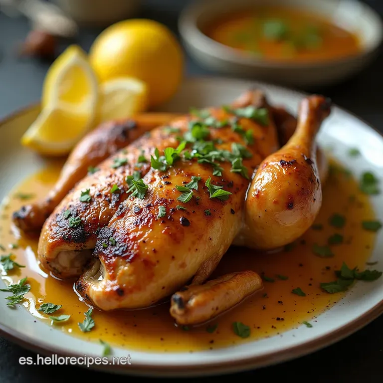 Pollo al Horno con Lim&oacute;n y Hierbas Jugosidad Garantizada