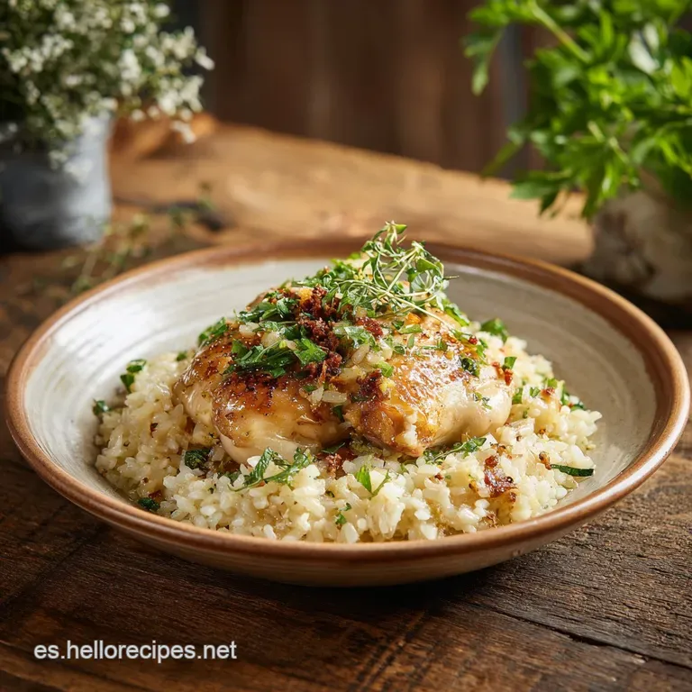 Pollo con Arroz Casero