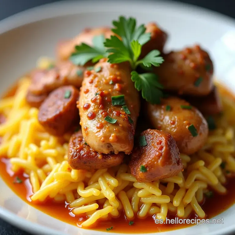 Pollo con Arroz Estilo Carrito Halal de Nueva York