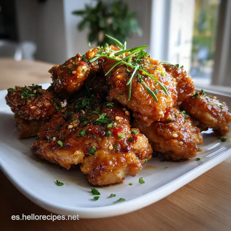 Pollo Con Miel Y Salsa De Soja: El Glaseado Perfecto presentation