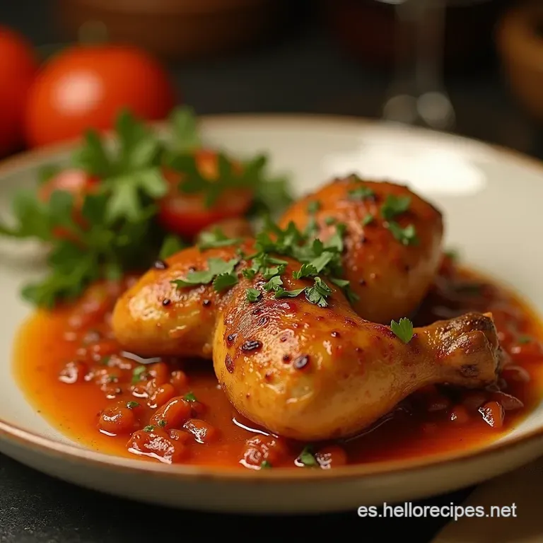 Pollo Lujoso En Salsa De Almendras Elegancia Y Sabor En Tu Mesa presentation