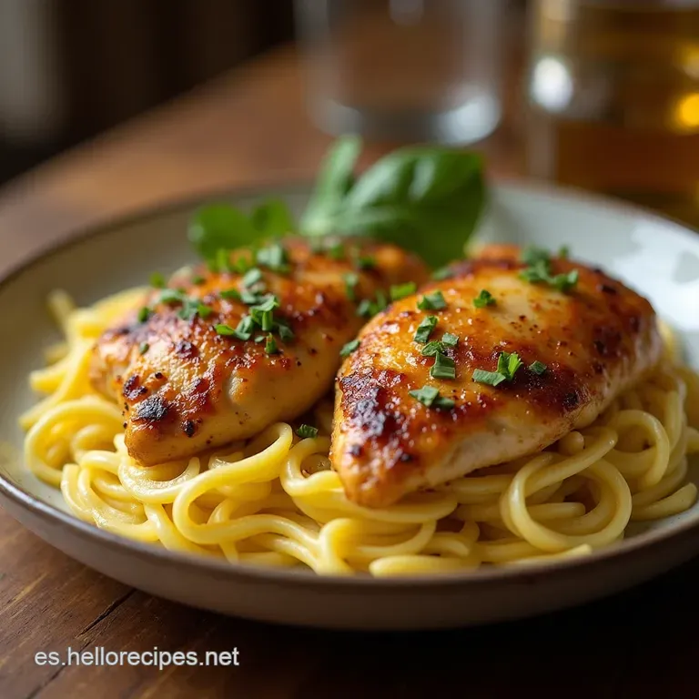 Pollo Cremoso a La Mostaza Dijon Un Cl&aacute;sico R&aacute;pido Para Sentirse En Casa presentation