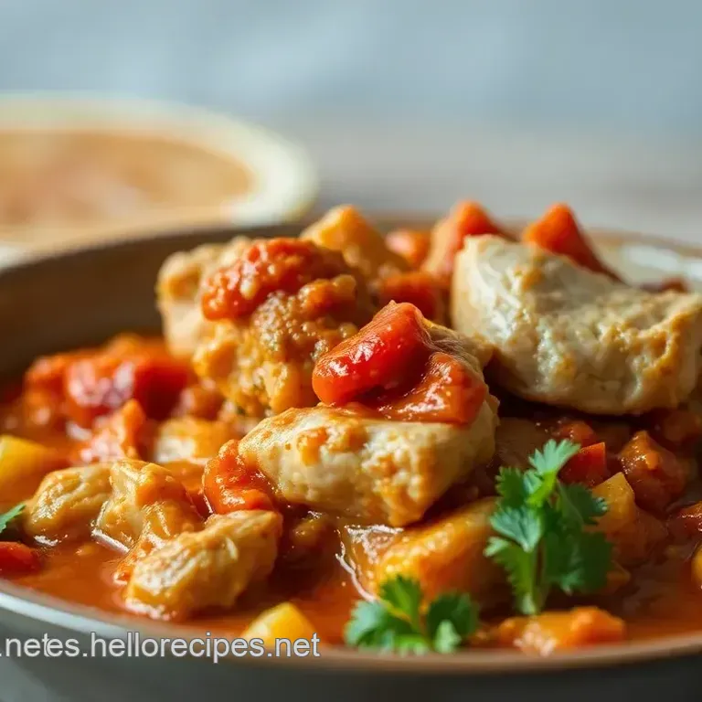 Pollo en Salsa de la Abuela