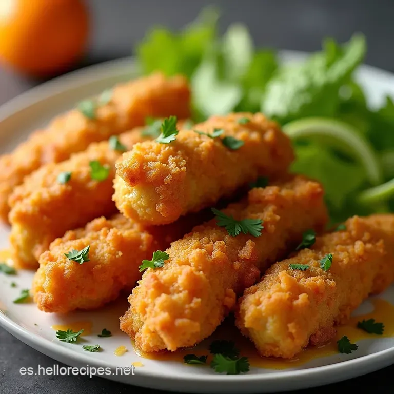 Pollo Frito a la Naranja Un Cl&aacute;sico Reiventado con Sabor a Fiesta