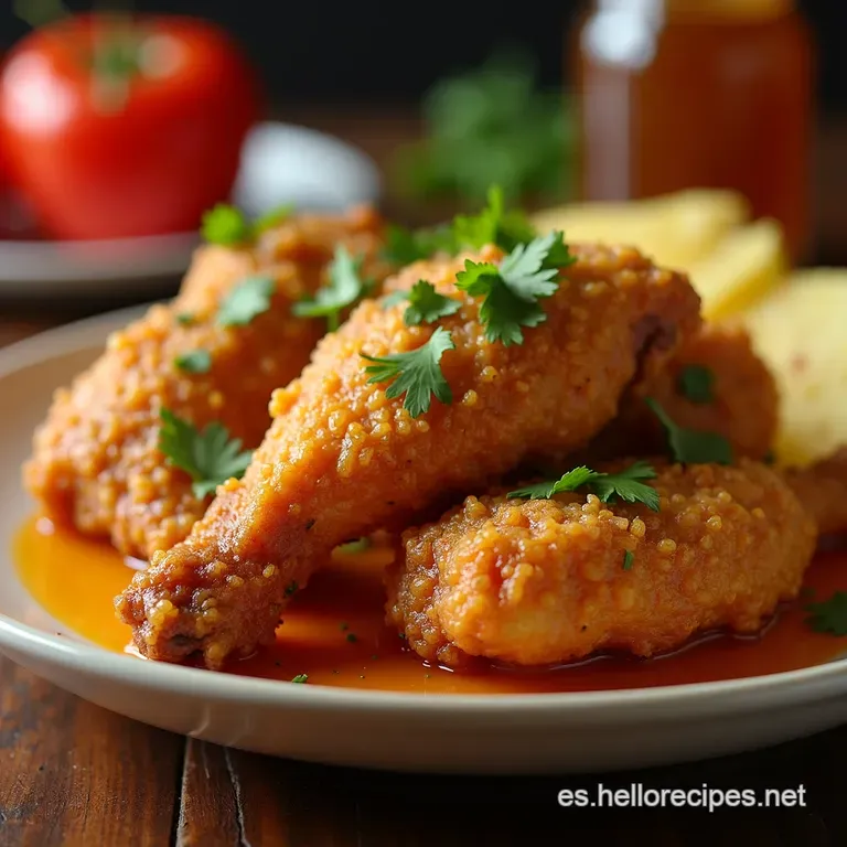 Pollo Frito Crujiente Y Jugoso El Secreto De La Abuela presentation