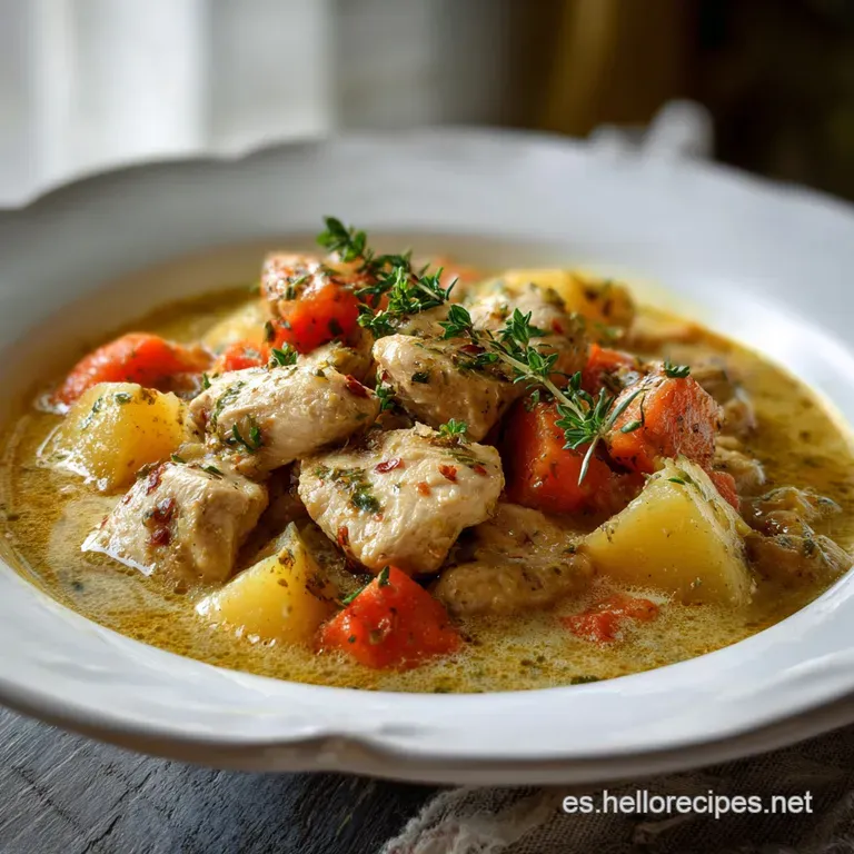 Receta de Comida Casera con Pollo: Salsa con Cuerpo