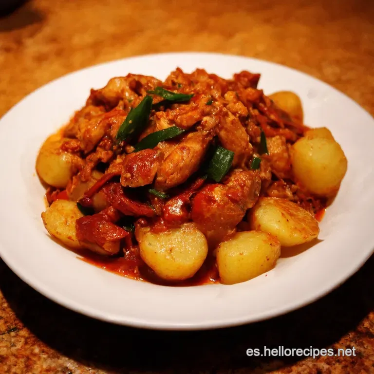 Pollo Saltado Peruano El Sabrosito Cl&aacute;sico presentation