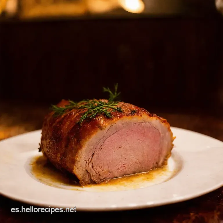 Porchetta Alla Romana Crackling Perfection at Home presentation