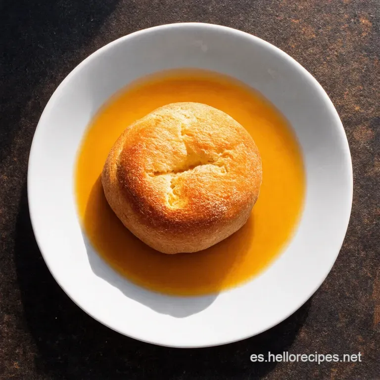 Pud&iacute;n de Pan Cremoso con Caramelo Salado