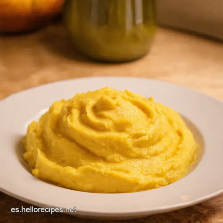 Pur&eacute; De Patatas Cremoso Como El De La Abuela presentation