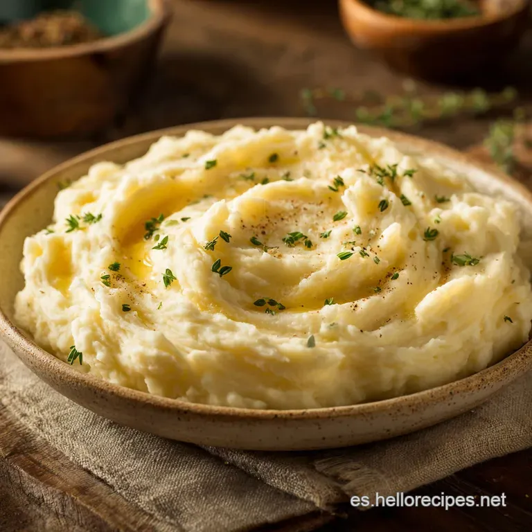 Pur&eacute; de Patatas: Emulsi&oacute;n de Terciopelo