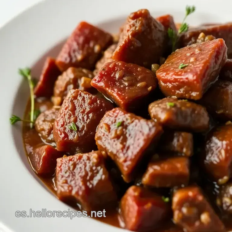 Rabo De Toro Estofado presentation