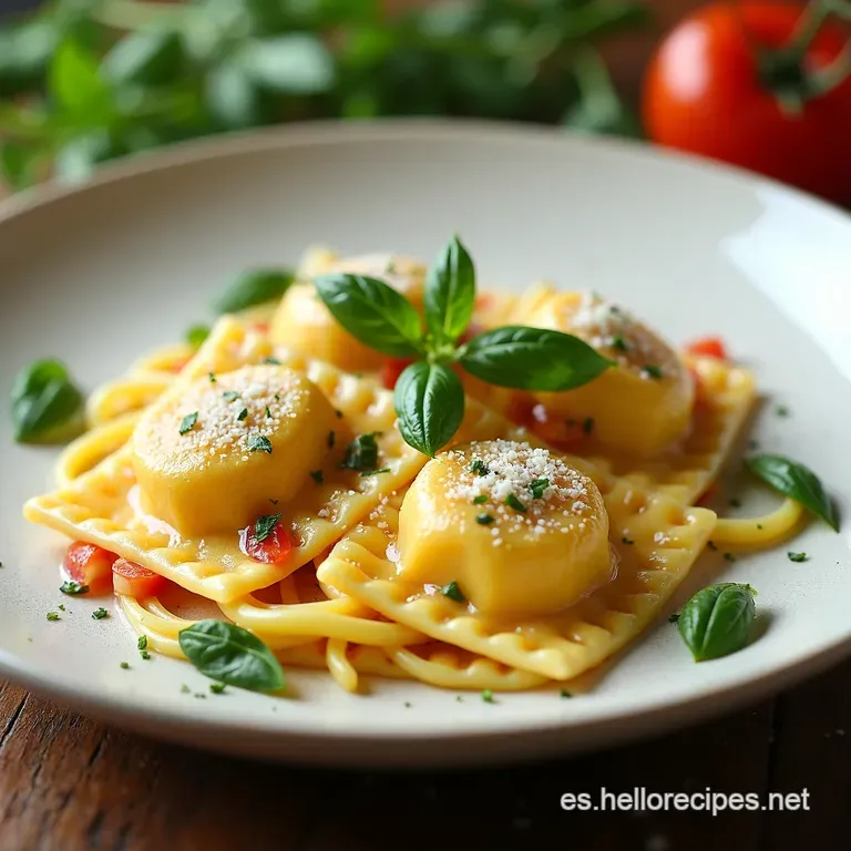 Ravioles de Ricotta y Espinaca Un Cl&aacute;sico Italiano Hecho en Casa