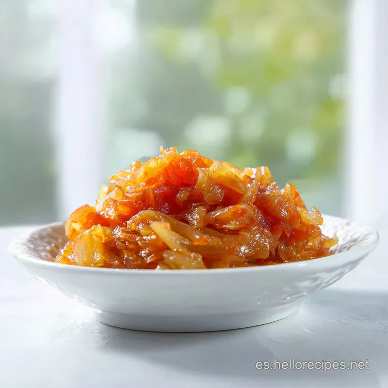 Receta de Chow Chow de la Abuela: Encurtido Sure&ntilde;o