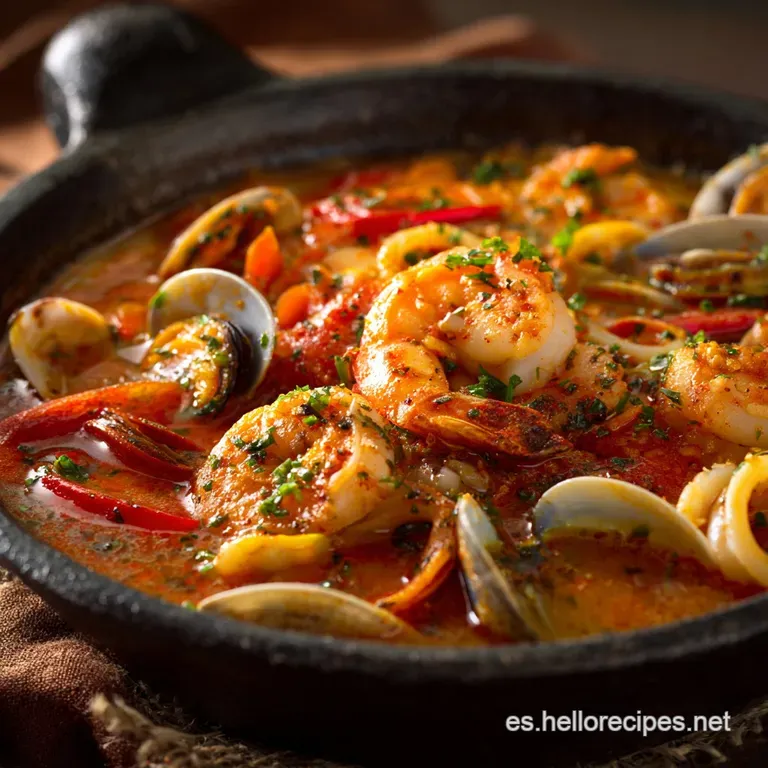 Zarzuela De Mariscos: Receta Catalana Cl&aacute;sica presentation
