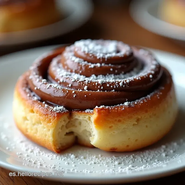 Remolinos de Pecado Cinnamon Rolls de Chocolate con Frosting de Queso Crema Irresistible