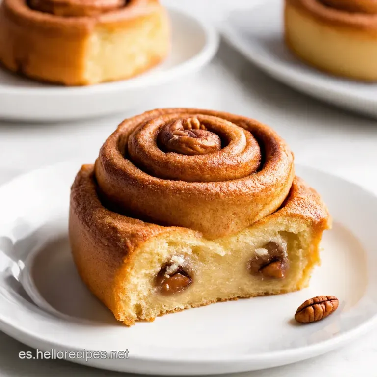 Roles de Canela con Pecanas Tostadas Un Cl&aacute;sico Crujiente