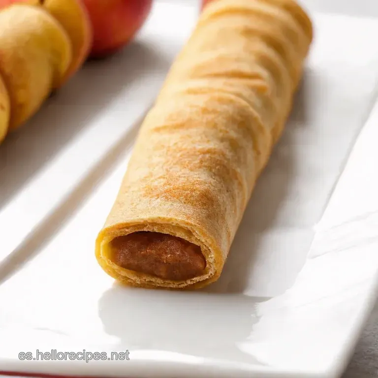 Rollitos de Canela y Manzana Un Abrazo Dulce para el Alma