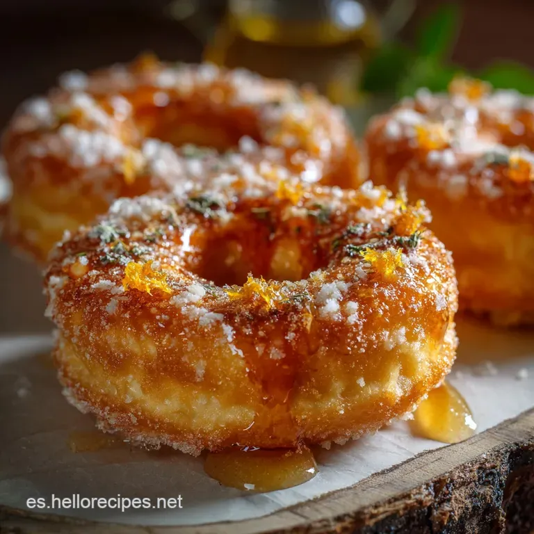 Rosquillas De Semana Santa De An&iacute;s Y Naranja: La Receta Crujiente De La Abuela! presentation