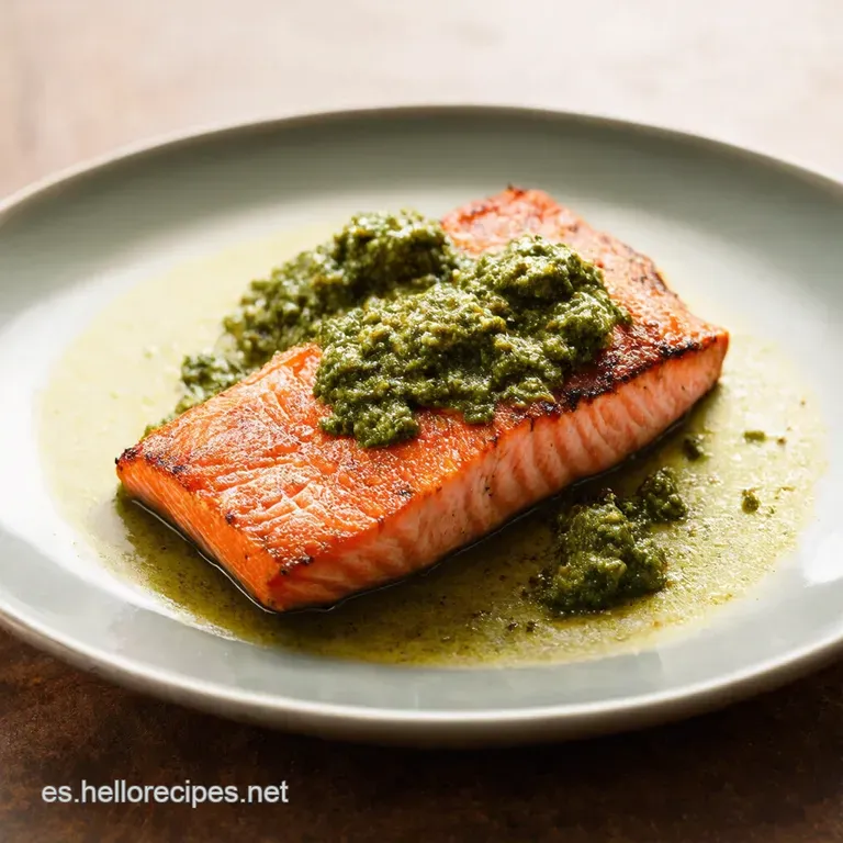 Salm&oacute;n a la Parrilla con Chimichurri C&iacute;trico