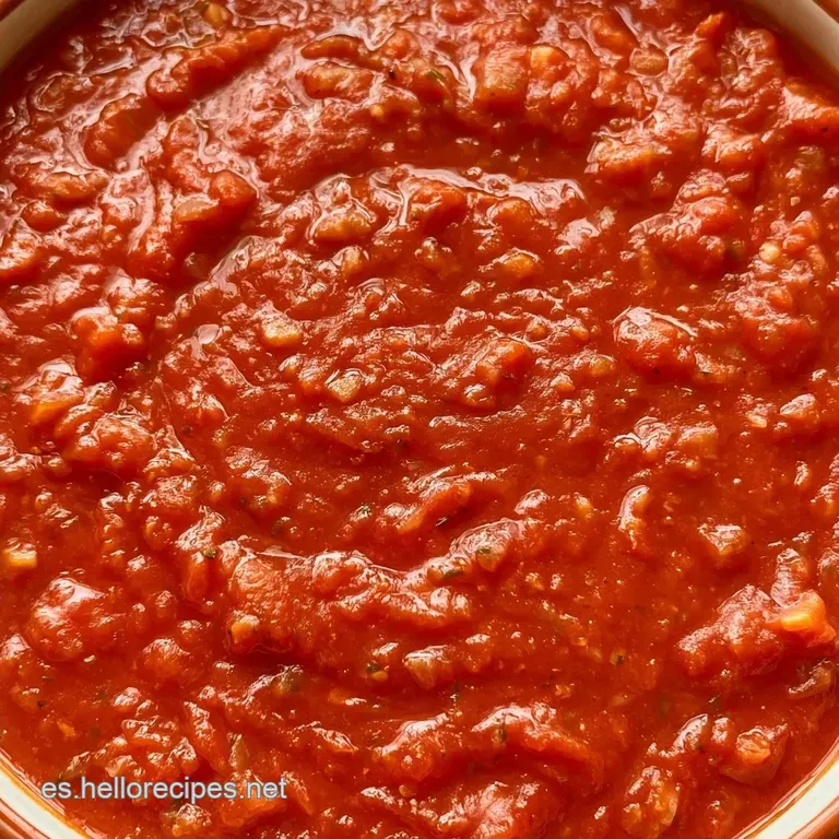 Salsa De Tomate: Casera y Mediterránea