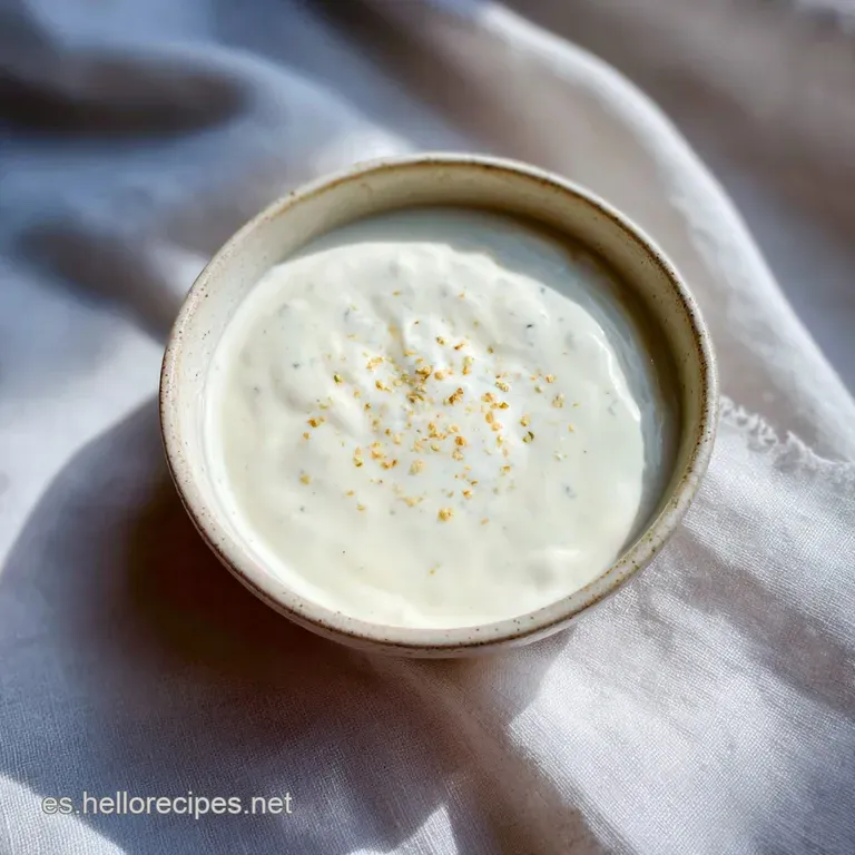 Salsa De Yogur: Equilibrio C&iacute;trico Y L&aacute;cteo