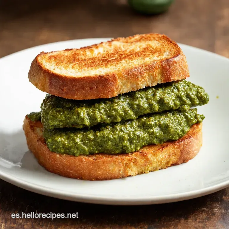 Sandwich de Milanesa con Chimichurri Un Bocado Argentino Inolvidable