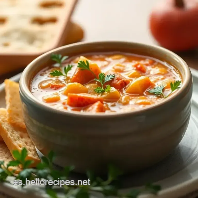 Sopa Castellana presentation