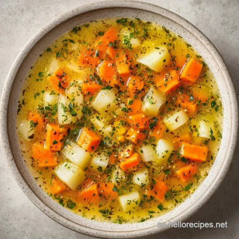 Sopa De Verduras: Casera y Saludable