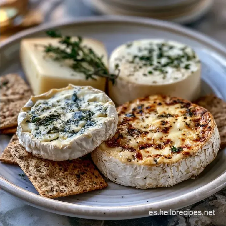 Tabla De Queso Y Galletas Con Nueces