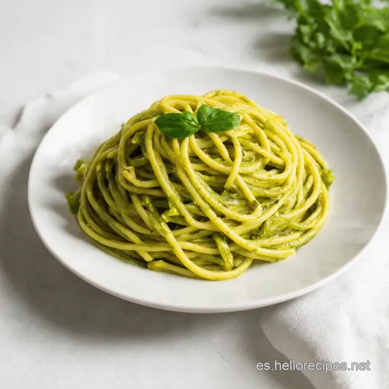 Tallarines Verdes Peruanos Sabor Aut&eacute;ntico