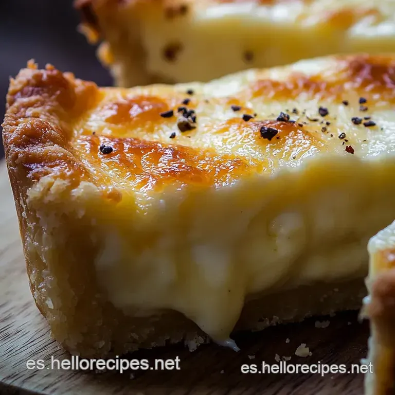 Tarta De Queso Cremosa Al Horno presentation