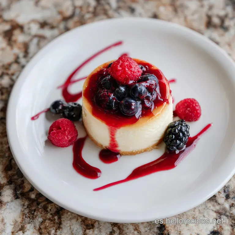 Slice of creamy Basque cheesecake on a white plate, dusted with powdered sugar. Caramelized edges contrast with a light ce...