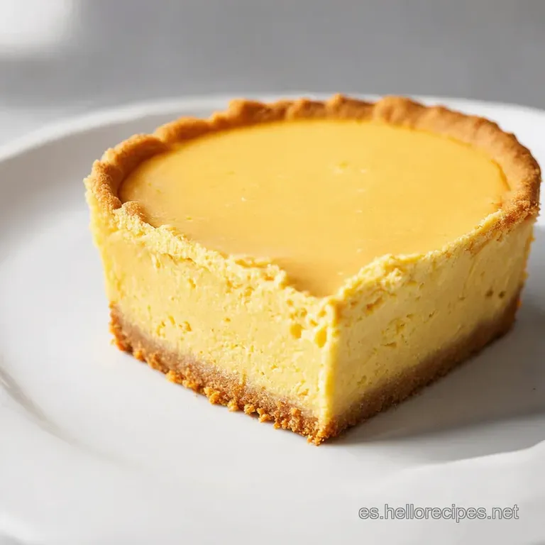 Tarta de Queso Vegana Cremosa F&aacute;cil y Sin Horno