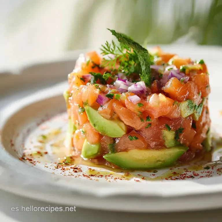 Tartar De Salmn: Innovaci&oacute;n Culinaria