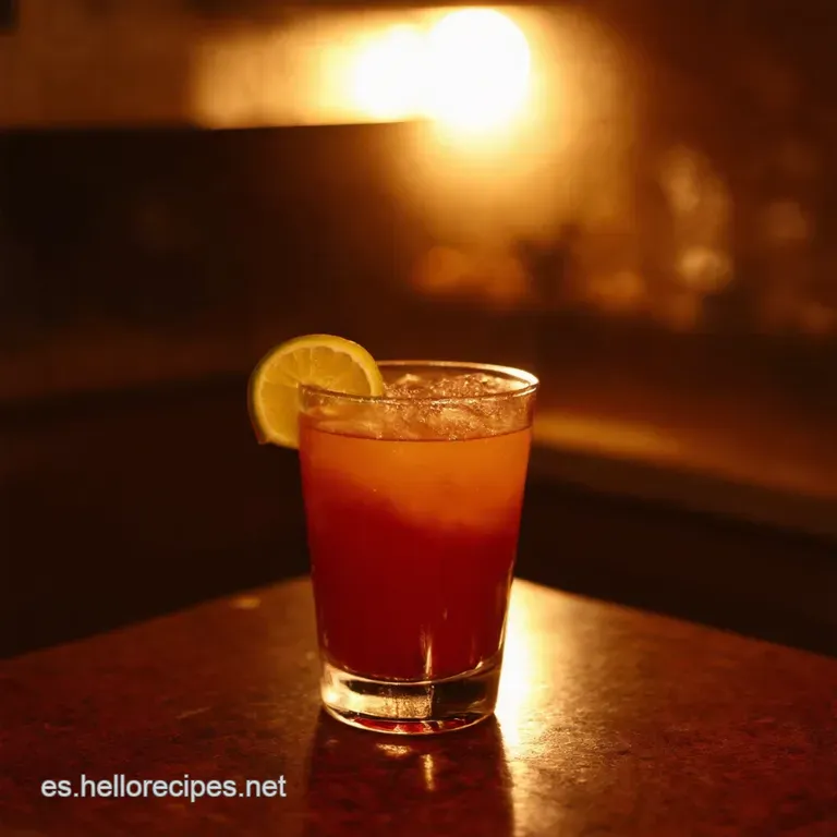 Tequila Sunrise Aut&eacute;ntico presentation