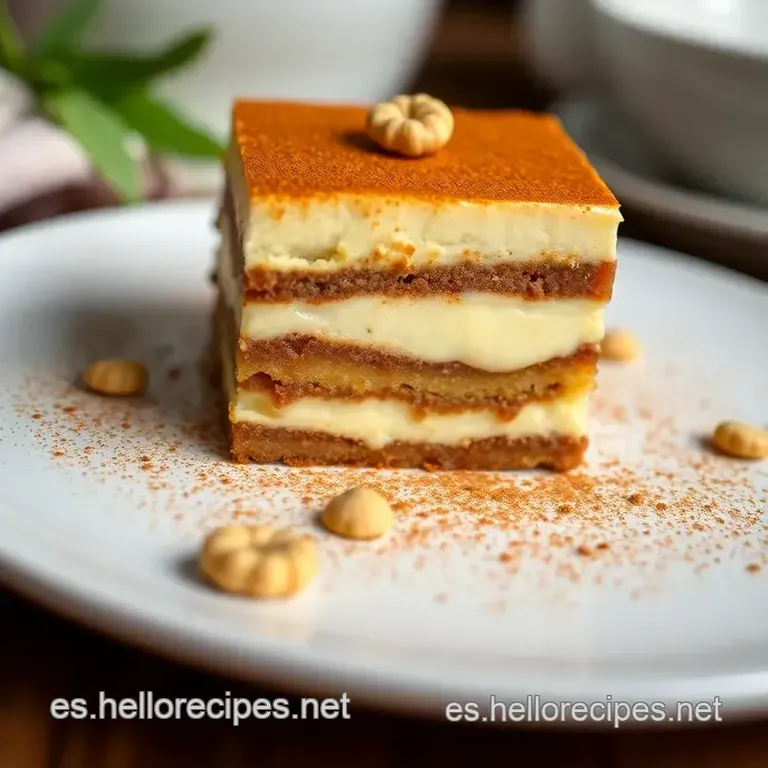 Tiramis&uacute; Cl&aacute;sico: &iexcl;Un Bocado De Italia En Cada Cucharada! presentation