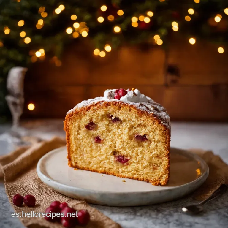 Tiramis&uacute; Navide&ntilde;o Con Panettone presentation