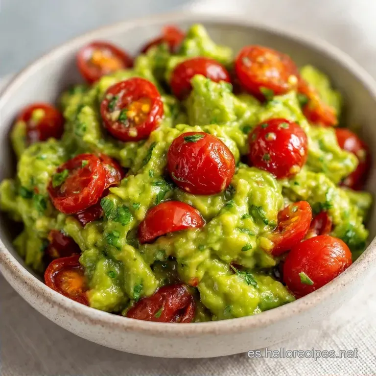 Tomates Cherry Rellenos de Guacamole: Frescos y Saludables