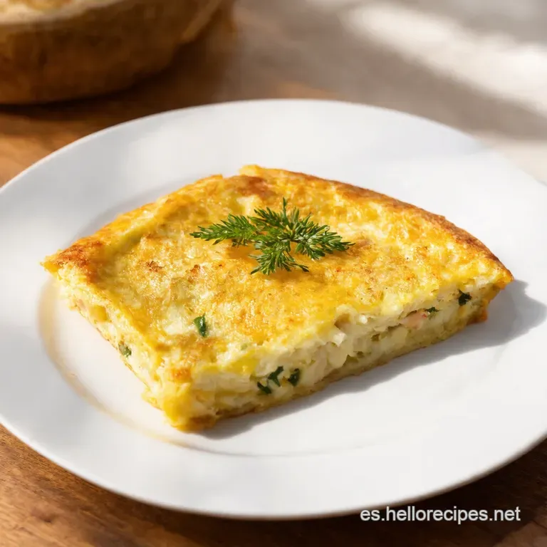 Tortilla de Bacalao Cl&aacute;sica