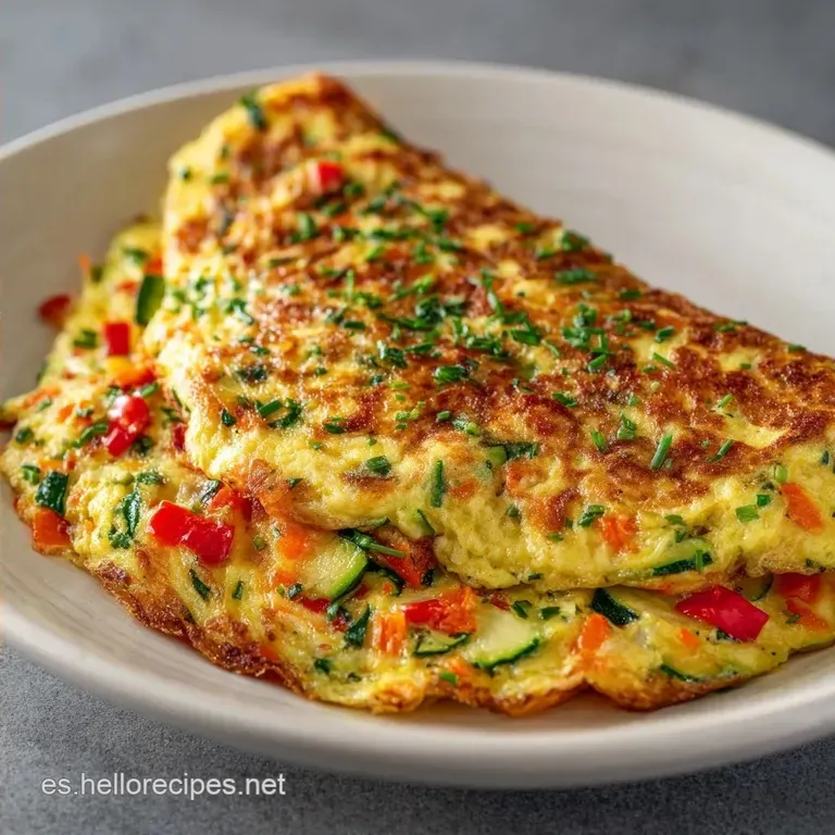 Tortilla De Verduras: Nutritiva Y Jugosa
