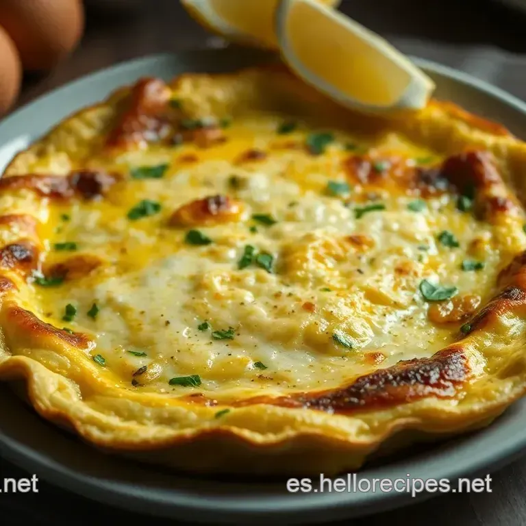 Tortilla Espa&ntilde;ola de Espinacas Frescas