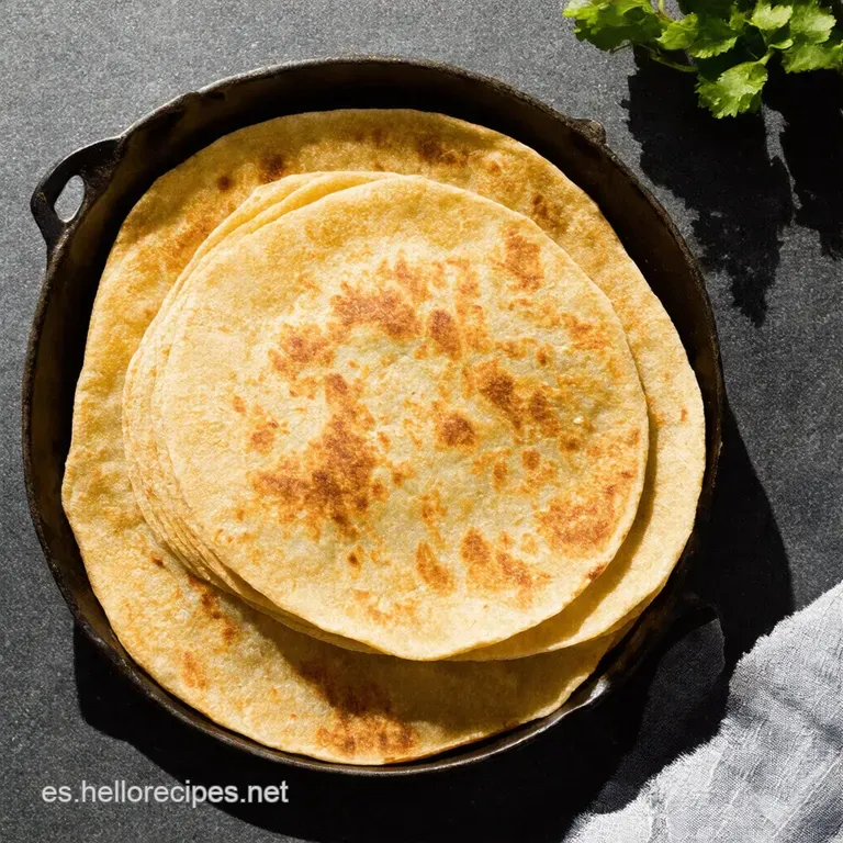 Tortillas de Harina Suavecitas Receta Casera Imbatible